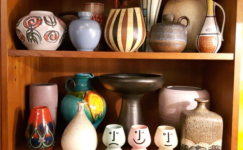 various midcentury ceramics