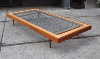 60er jahre teak liege/daybed