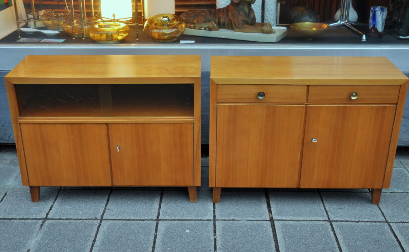 paar musterring sideboards um 1950