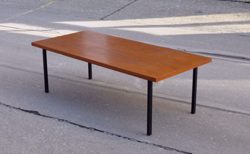 rectengular teak coffee-table