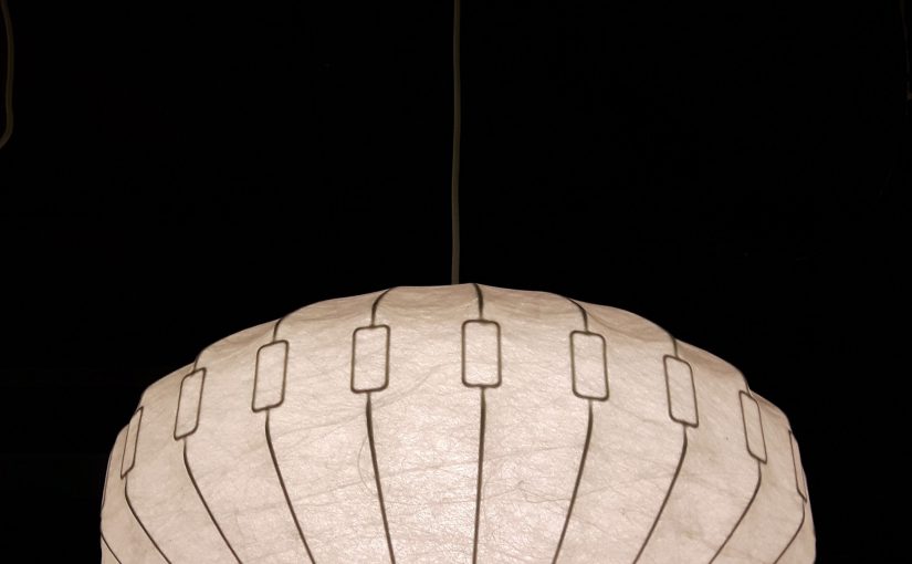 60s cocoon lamp