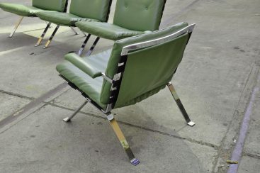 girsberger loungesessel 1600 / hier nochmal der deutscher klassiker, der mit seinem entwurfsjahr 1961 schon weit vor vielen ähnlichen chromstahl lounge-sesseln da war, der … girsberger loungesessel 1600