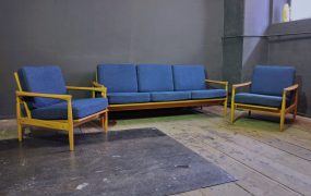 sofa set ‚kolding‘ 3/1/1 – design erik wørts 1961 / seltenes sofa-set ‚kolding‘ 3/1/1 (design erik wørts 1961 für ikea, frühe produktion aus polnischem gefängnis – mit pol. brandstempel!) in … sofa set ‚kolding‘ 3/1/1 – design erik wørts 1961