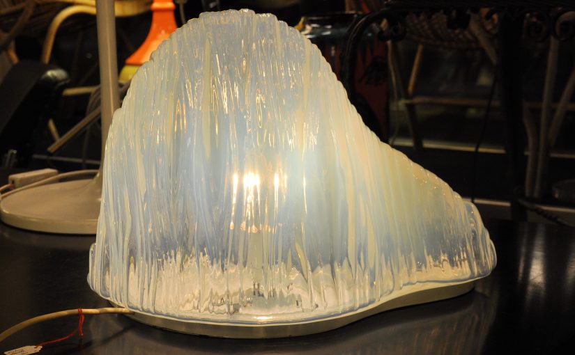 carlo nason ‚iceberg‘ lamp 60s mazzega, murano