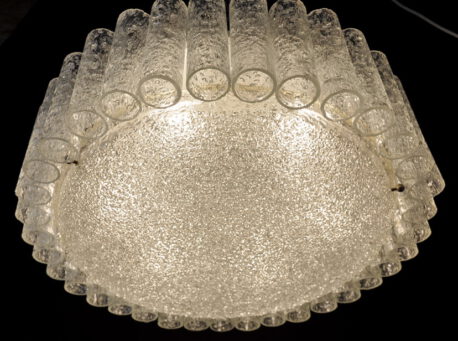 doria ‚kristallspitzen‘ deckenleuchte / 60er jahre klassiker. macht wunderschönes, festliches licht. komplett handarbeit aus deutschland. durchmesser ca. 50cm. (viele weitere doria-modelle/ersatzteile auf lager – … doria ‚kristallspitzen‘ deckenleuchte