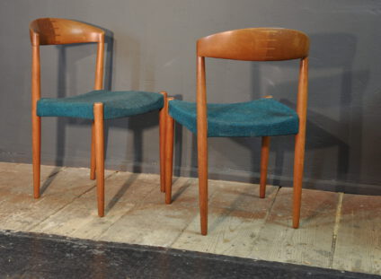 knud andersen teak chair / wonderful early danish modernist teak side chair – design harbo sølvsten (& knud andersen) 1956, model ‚KA 120′ for j. … knud andersen teak chair