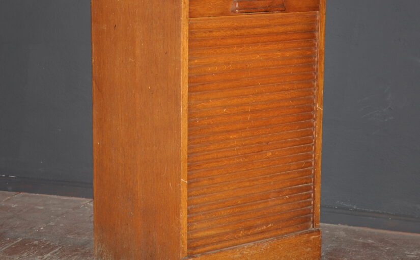 rollschrank eiche, ca. 1920