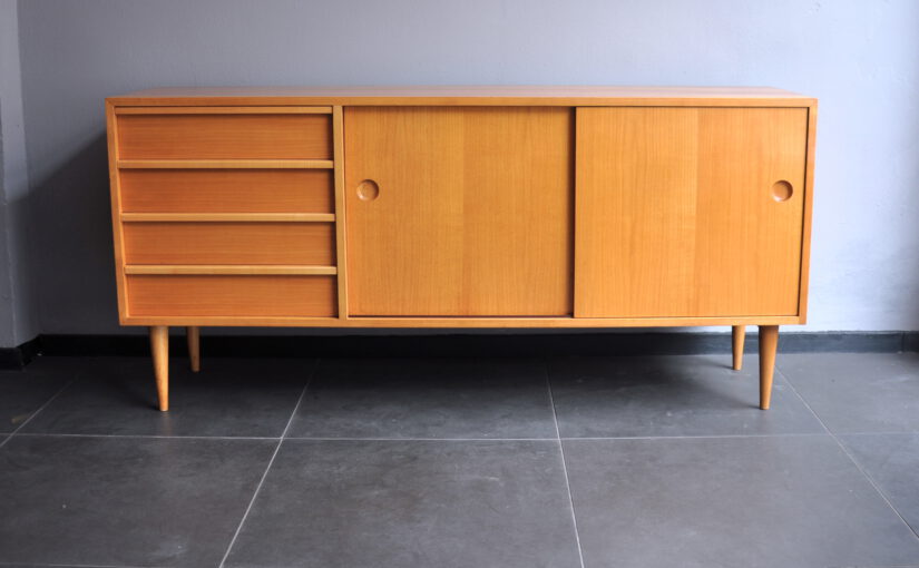 vintage midcentury nürnberg / 50er jahre sideboard hell