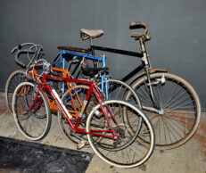 4x rennrad/oldtimer fahrrad