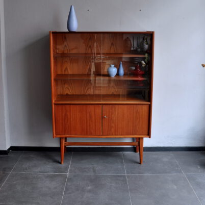 60s teak virtrine denmark