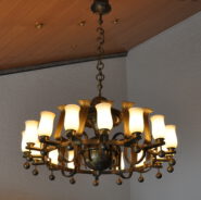 giant art deco leuchter riesig