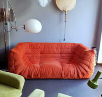 togo sofa, 2-sitzer groß, orange