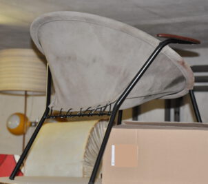 hans olsen balloon chair, 1960, lea design sweden