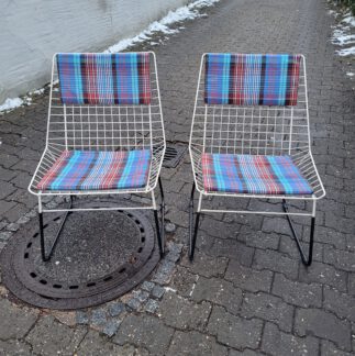 4x cees braakmann ‚flamingo‘ lounge-chair