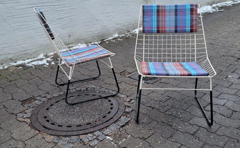 vintage midcentury nürnberg / 4x cees braakmann ‚flamingo‘ lounge-chair