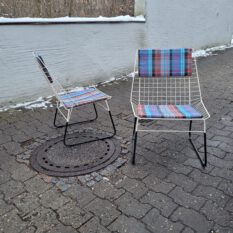 4x cees braakmann ‚flamingo‘ lounge-chair