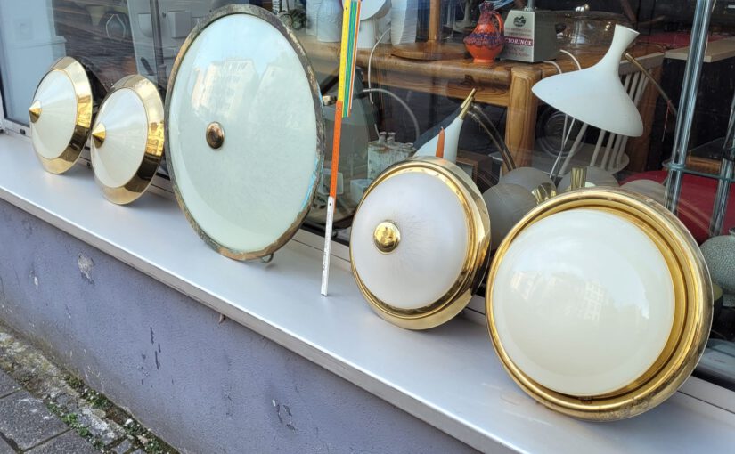 vintage midcentury nürnberg / 1930/50 ceiling lights