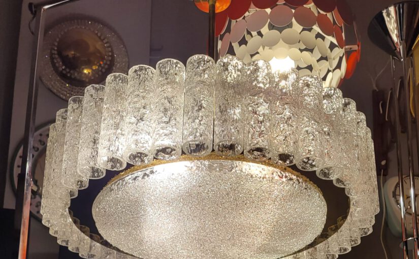 vintage midcentury nürnberg / doria 60s chandelier