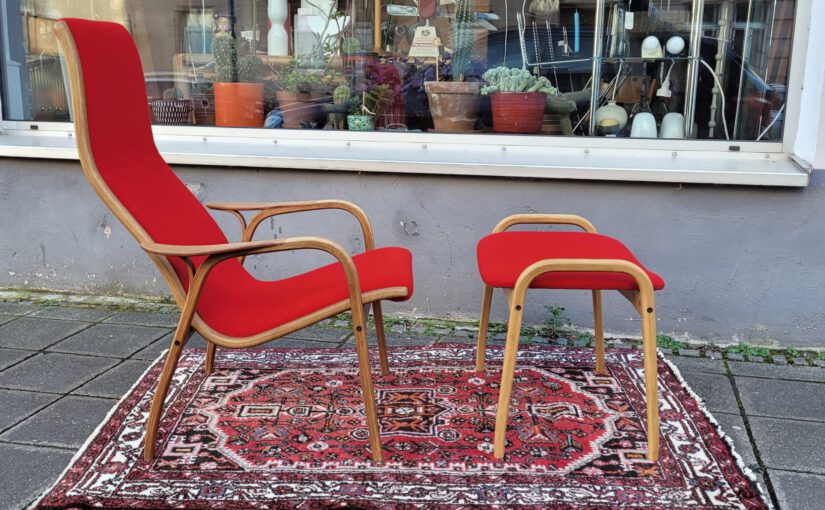 vintage midcentury nürnberg / ‚lamino‘ lounge chair