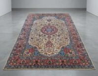 vintage perser teppich 5x3m / außerordentlich großer sarugh aus persien (um 1960). ca. 5×3,3m, enge knüpfung, sehr schöner zustand, gereinigt, ohne nennenswerte beschädigungen. aus sehr … sarugh_teppich