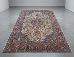 vintage perser teppich 5x3m / außerordentlich großer sarugh aus persien (um 1960). ca. 5×3,3m, enge knüpfung, sehr schöner zustand, gereinigt, ohne nennenswerte beschädigungen. aus sehr … sarugh_teppich