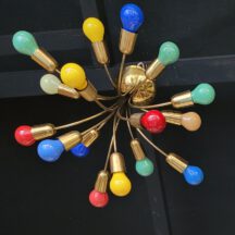 sputnik ceiling light 1950s